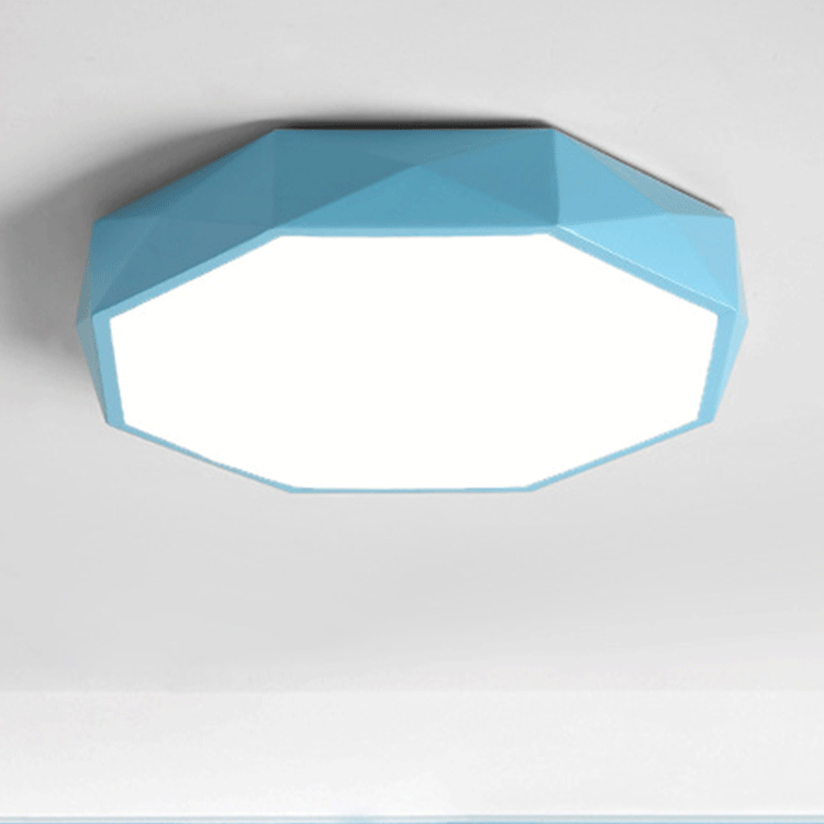 Marcial – Macaron LED Deckenlampe im Muschel-Polygon-Design