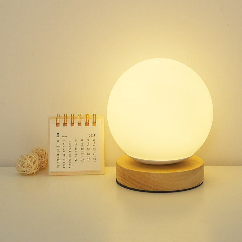 Shaira – Kristall-Tischlampe mit USB-Aufladung