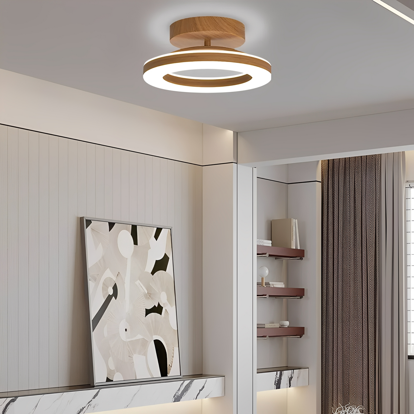 Nolan – Minimalistische LED-Deckenleuchte