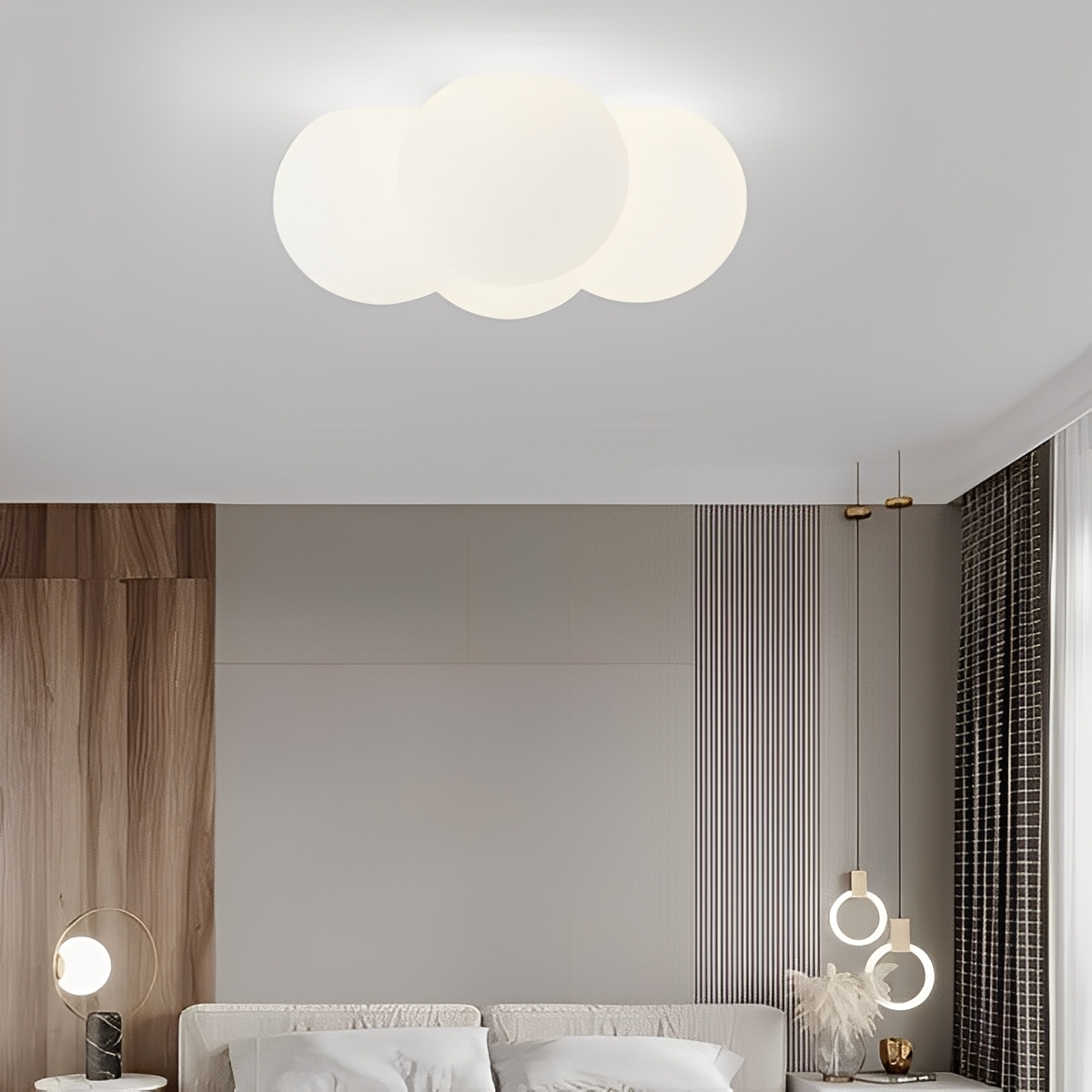 Vina – Moderner Minimalistischer Wolken-Kronleuchter