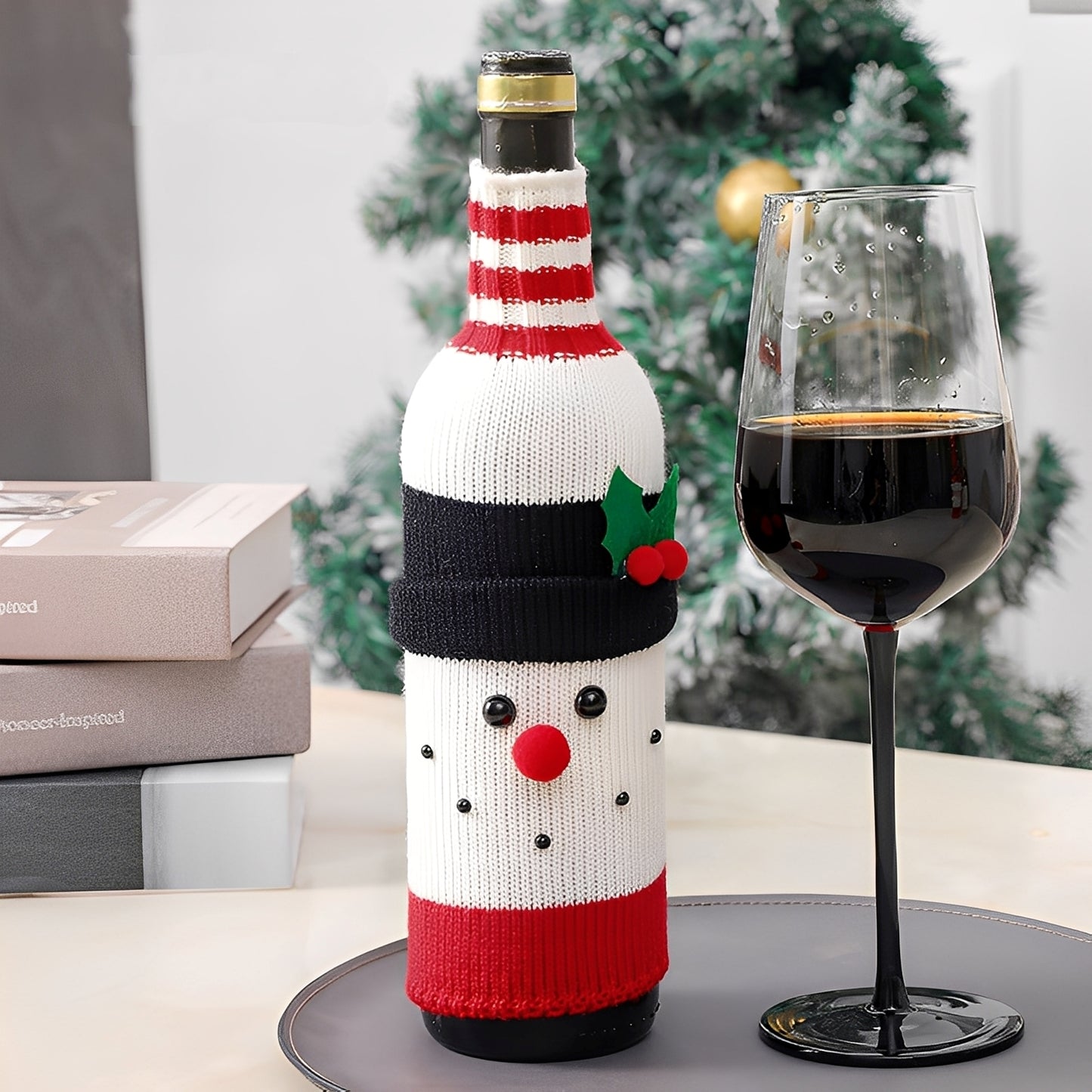 Carol – Weihnachtsflaschenhülle