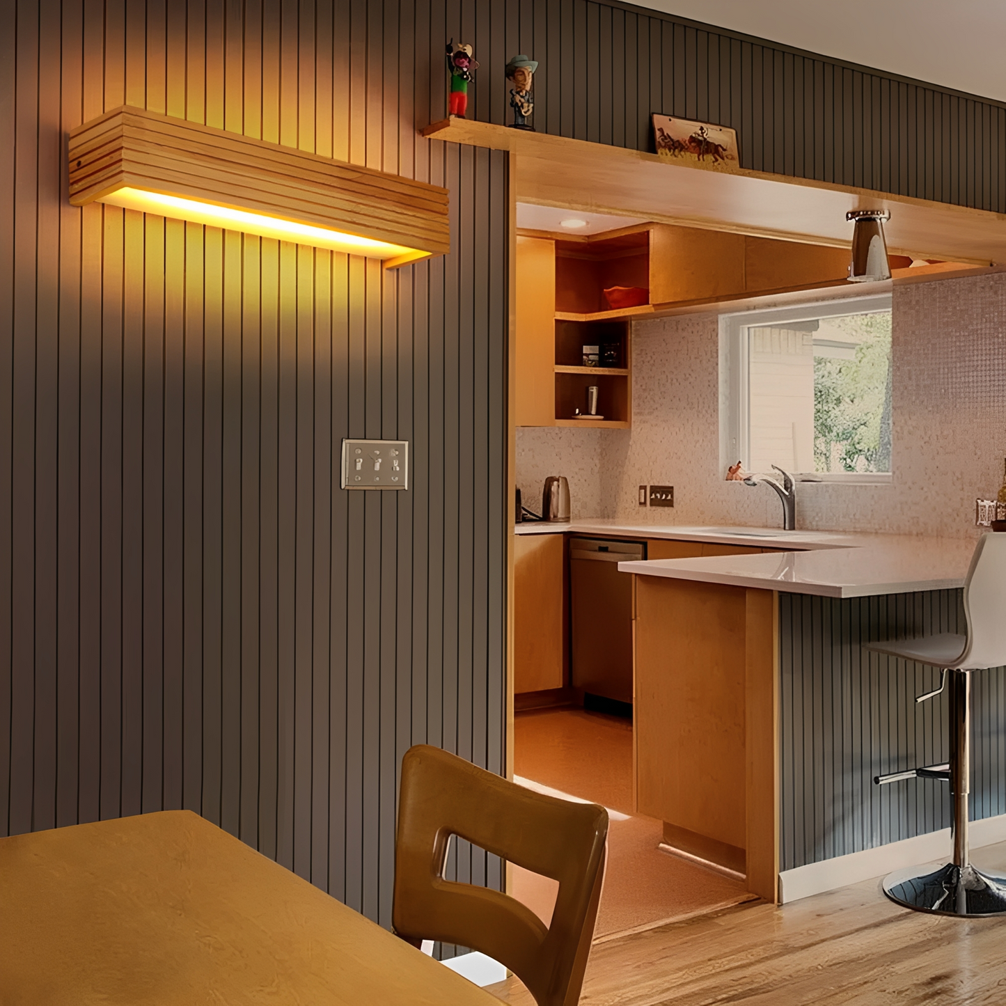 Eira – Einfache Nordic Badezimmer Wandlampe