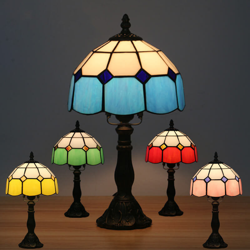 Seraphina – Vintage Tiffany Glastischlampe
