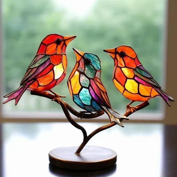 Oryxen - Handgefertigte Vogelstatue