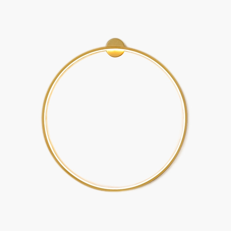Mika – Light Luxury Kreis-Wandleuchte