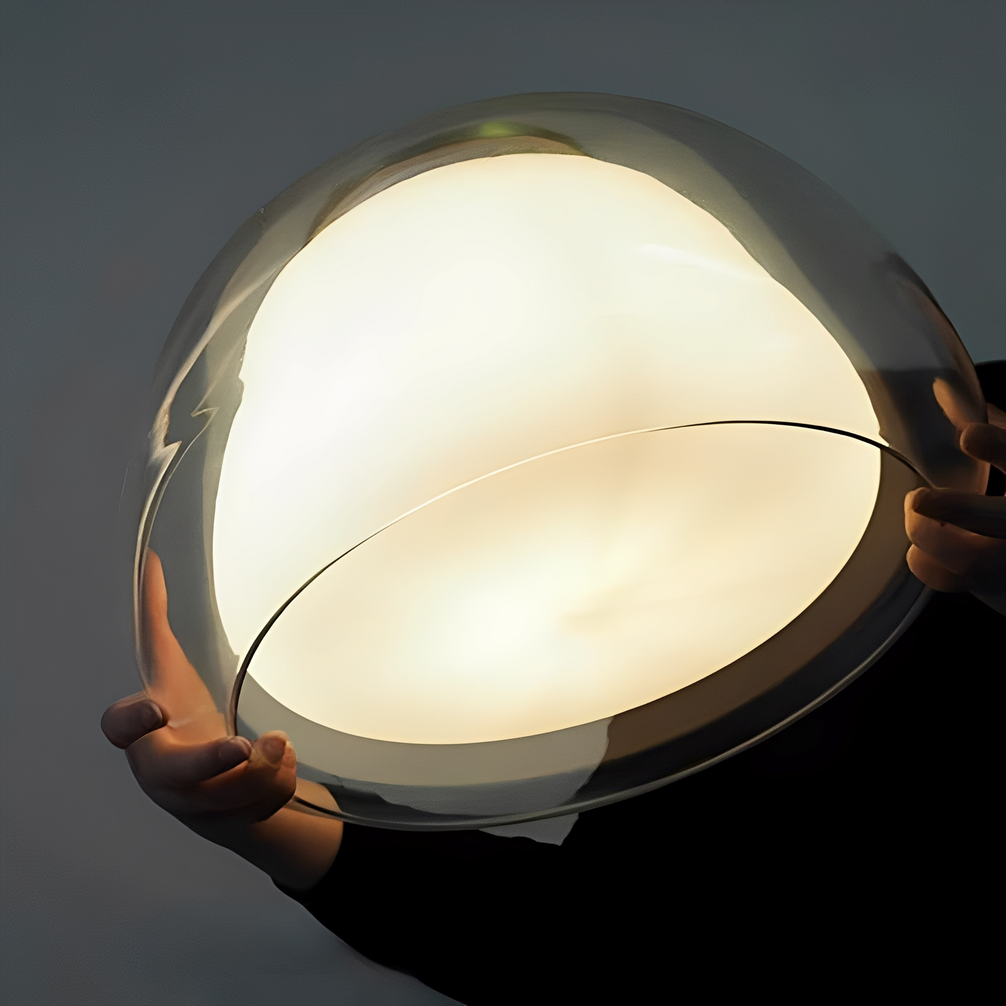 Harley – Luxe Amber Glas Pendelleuchte