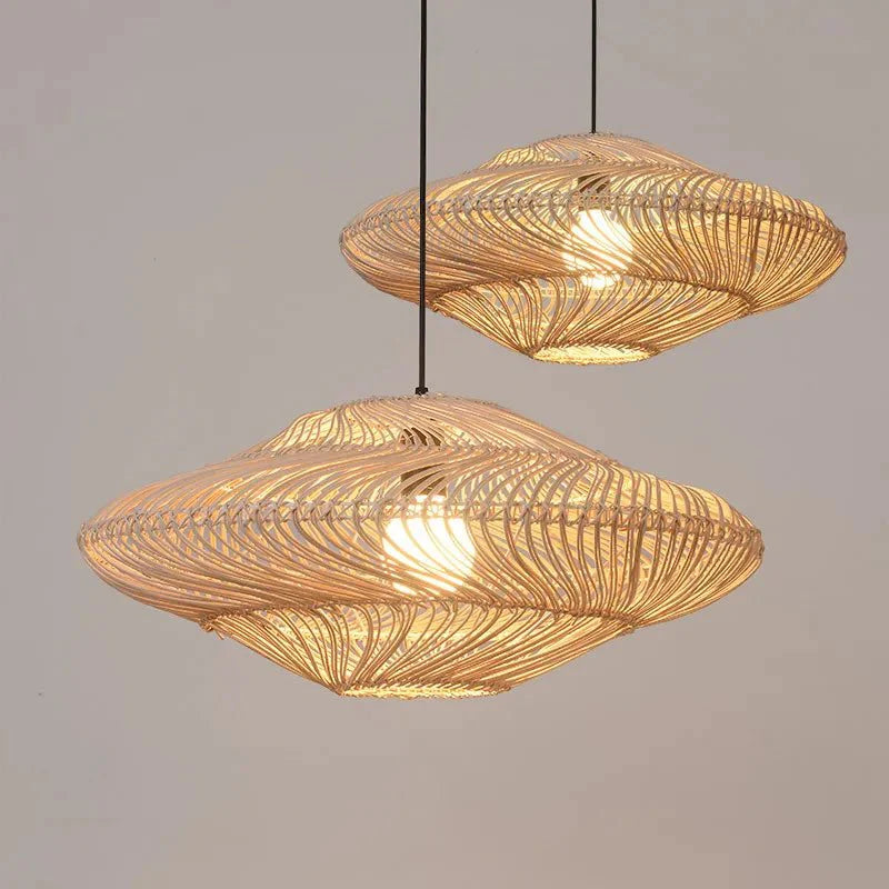 Radiar – Vintage Rattan-Hängeleuchte
