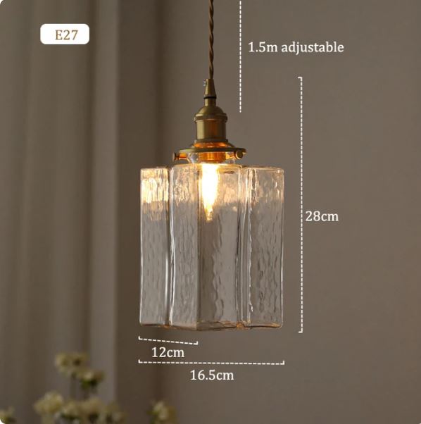 Reika – Elegante Glas-Hängeleuchte