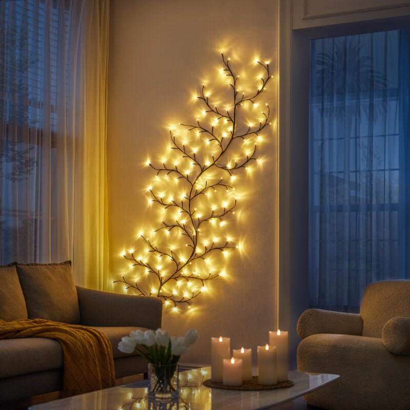 Imee – Weihnachts-Lichtergirlande mit Rankenoptik
