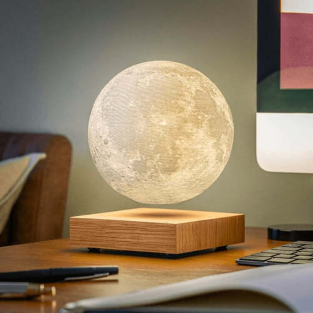 Lunaris – Schwebende 3D Mond Tischlampe