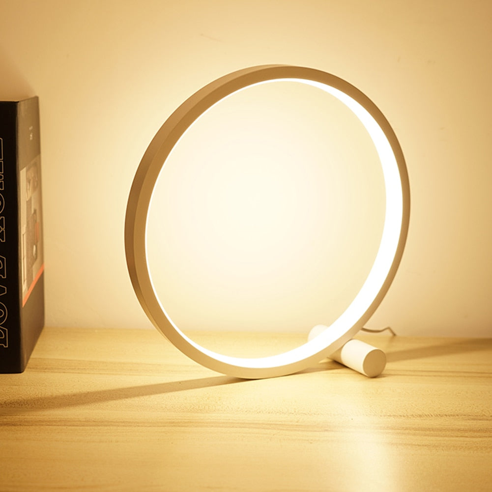 Kira – Modern Acryl Rundlicht Tischleuchte