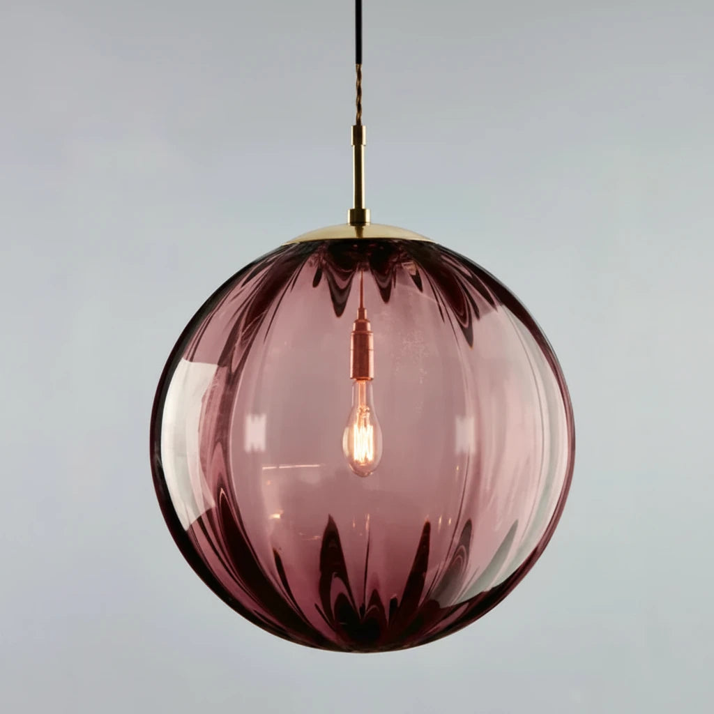 Elegante Pendelleuchte Kronleuchter Glas