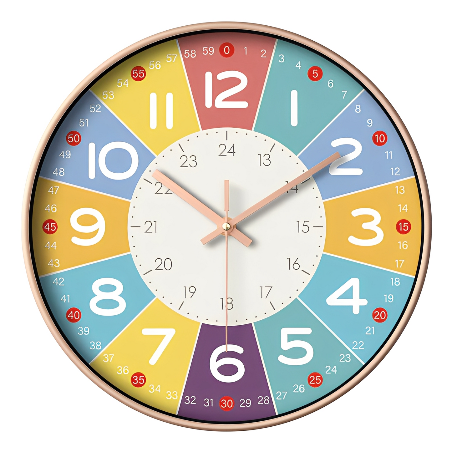 Timo – Kinderwanduhr im Cartoon-Design