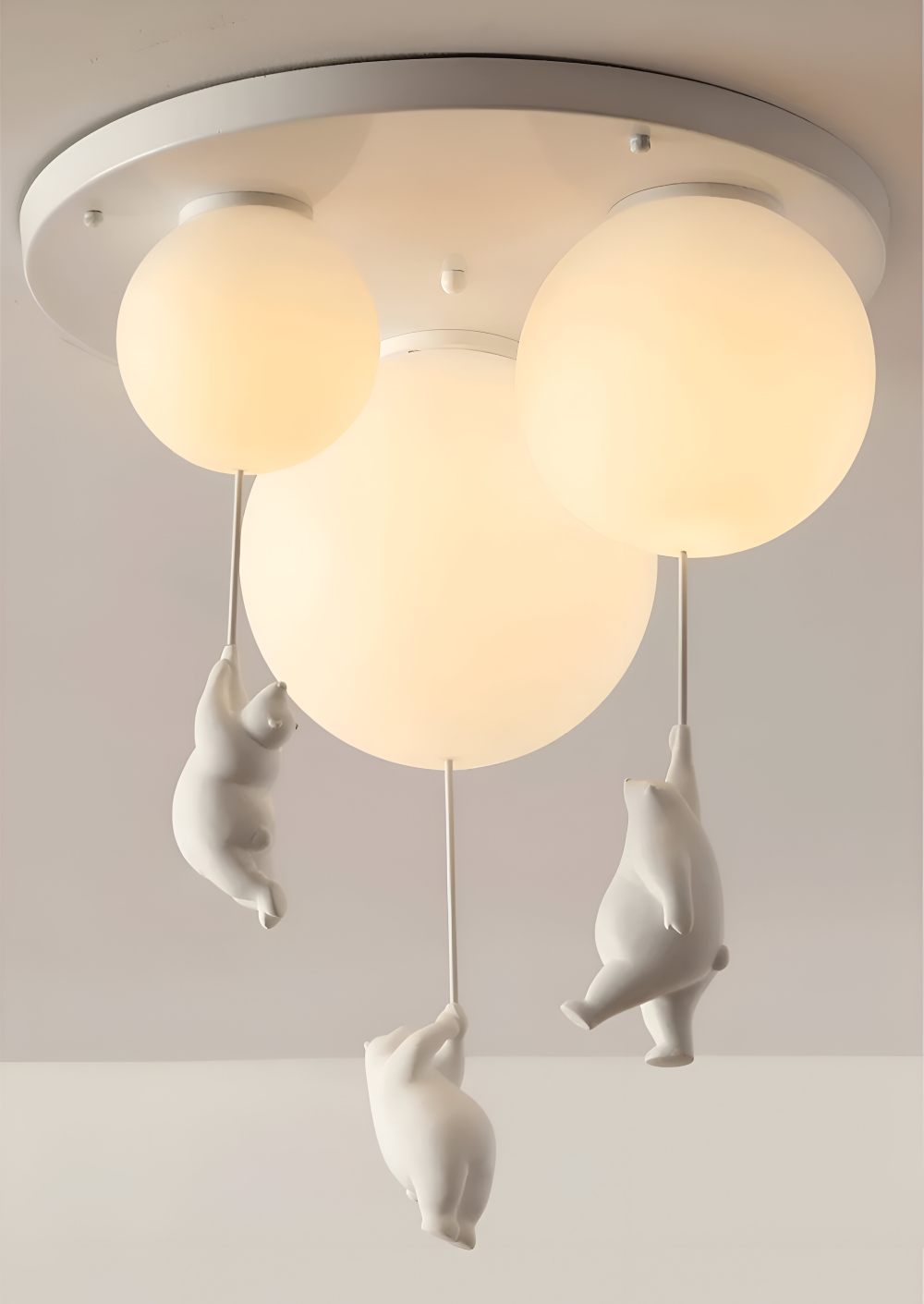 PolarLoon – Lekfull Ballongbjörn Pendellampa