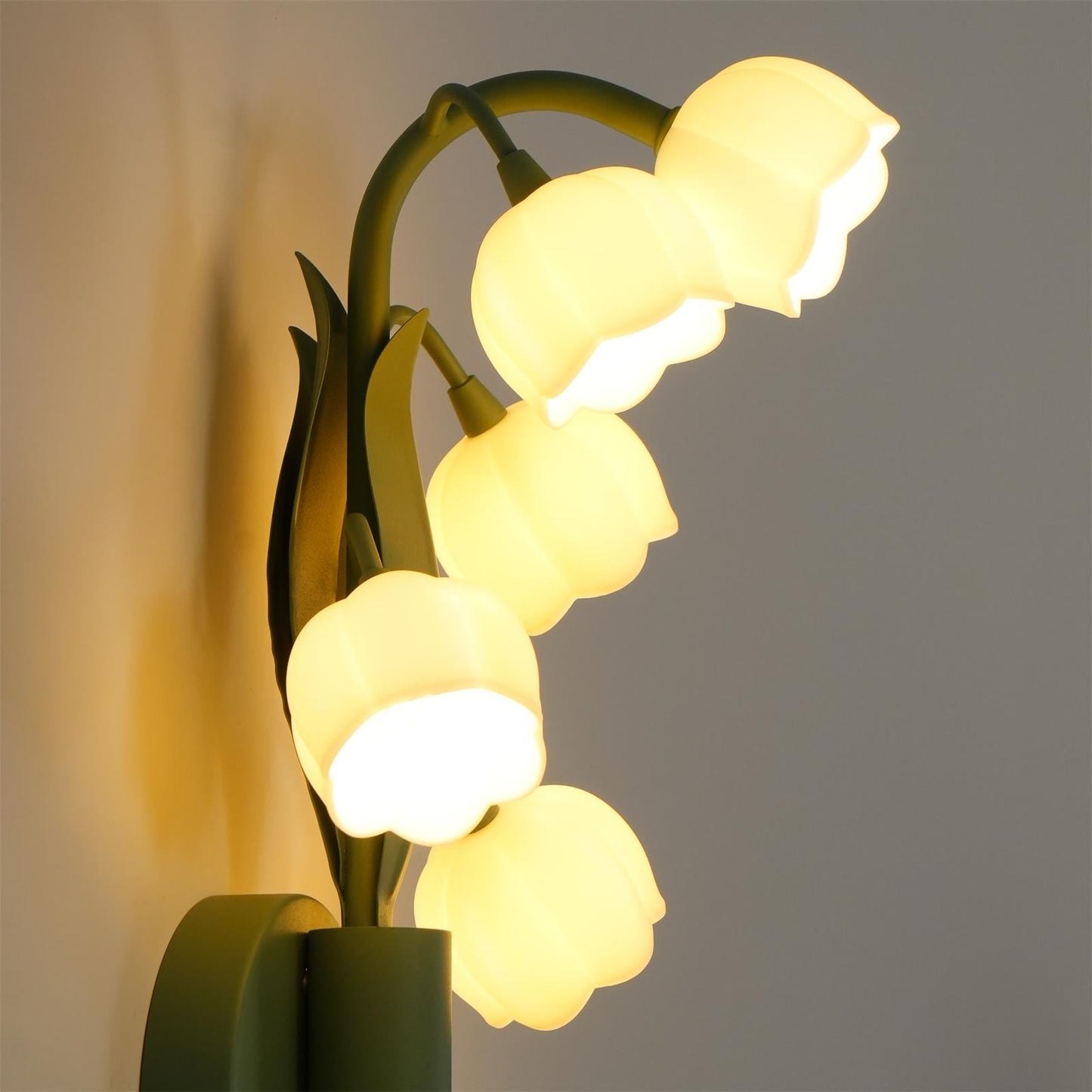 Louise – Elegante Orchideen-Wandlampe