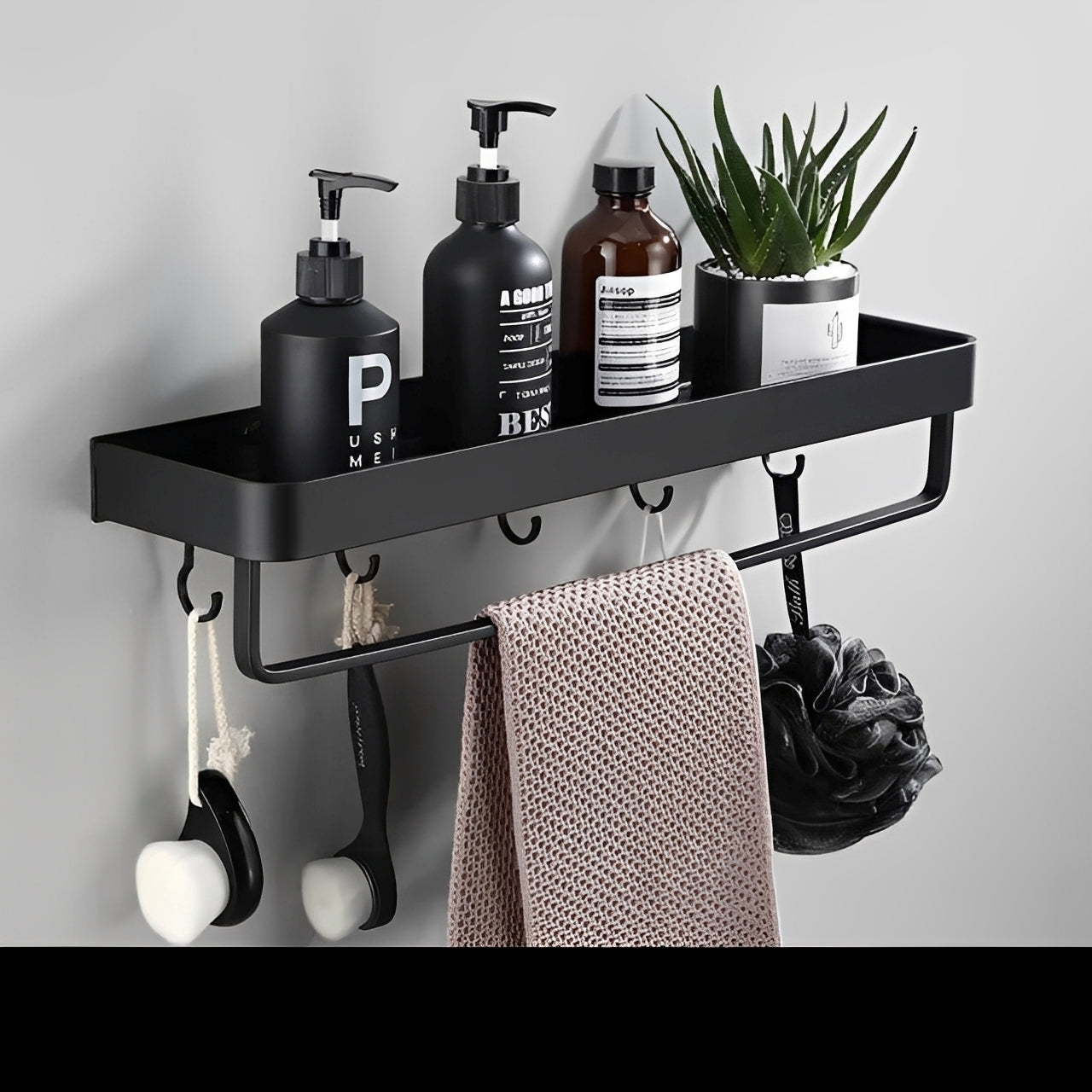 Noir – Schwarzes Badregal
