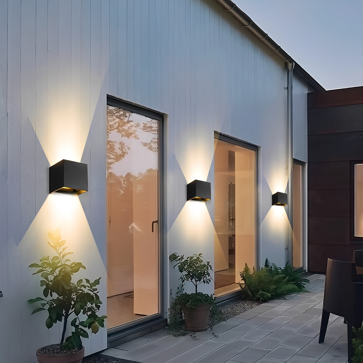 Rin – Outdoor LED-Wandleuchte Wasserdicht