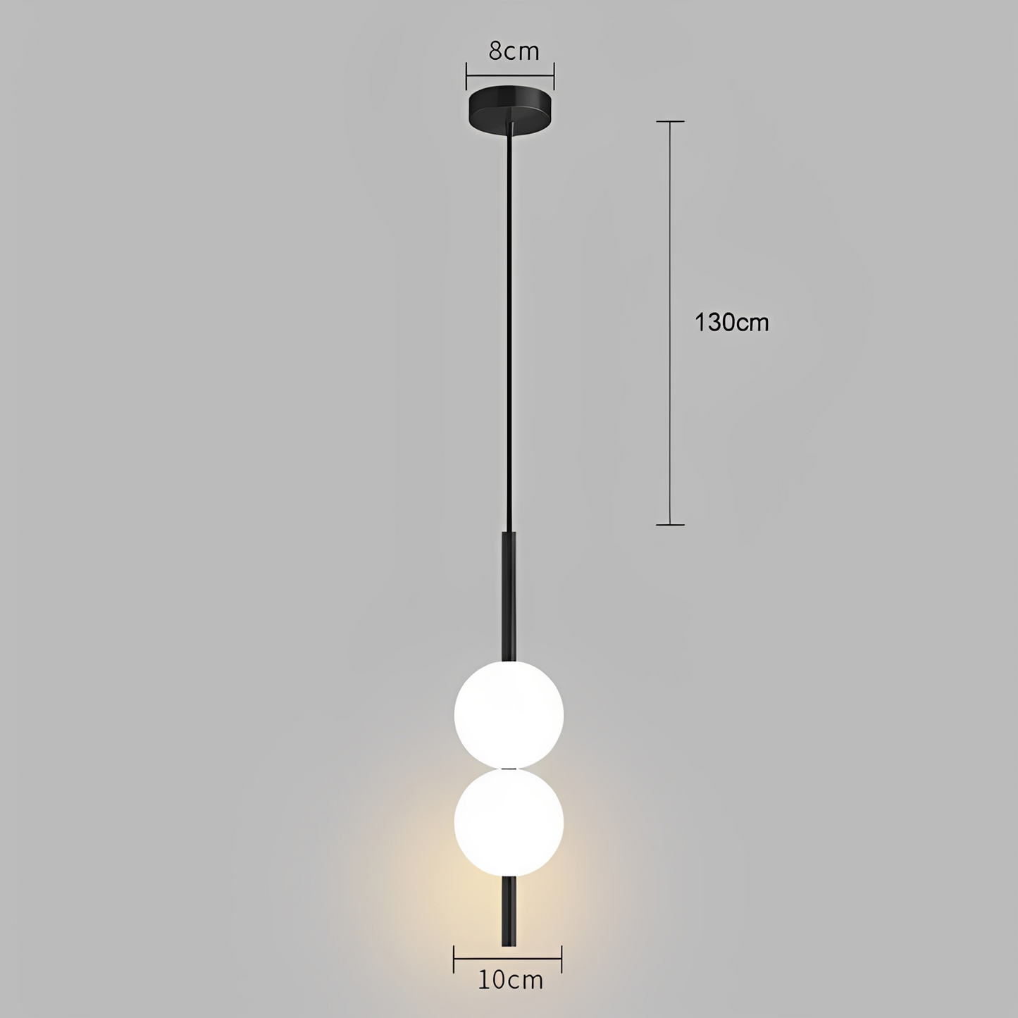 Riandne – Moderne Glas-Pendelleuchte