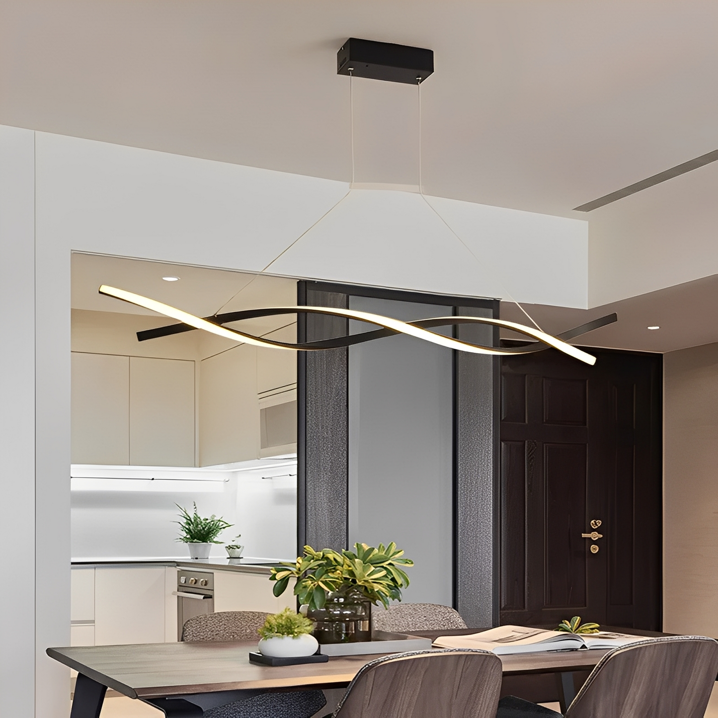 Haji – Nordic Minimalistische LED-Pendelleuchte