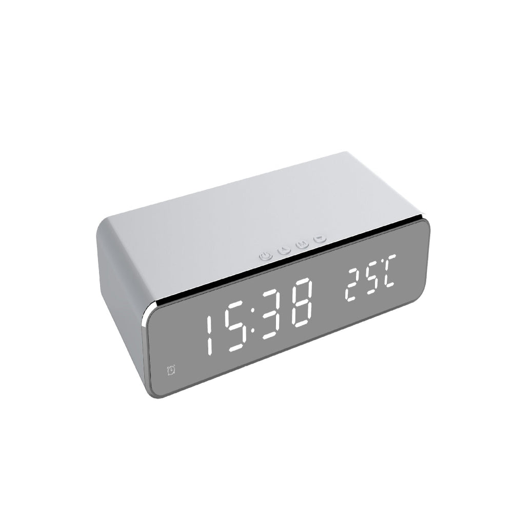 Mon – LED Wecker mit Drahtlosem Ladepad