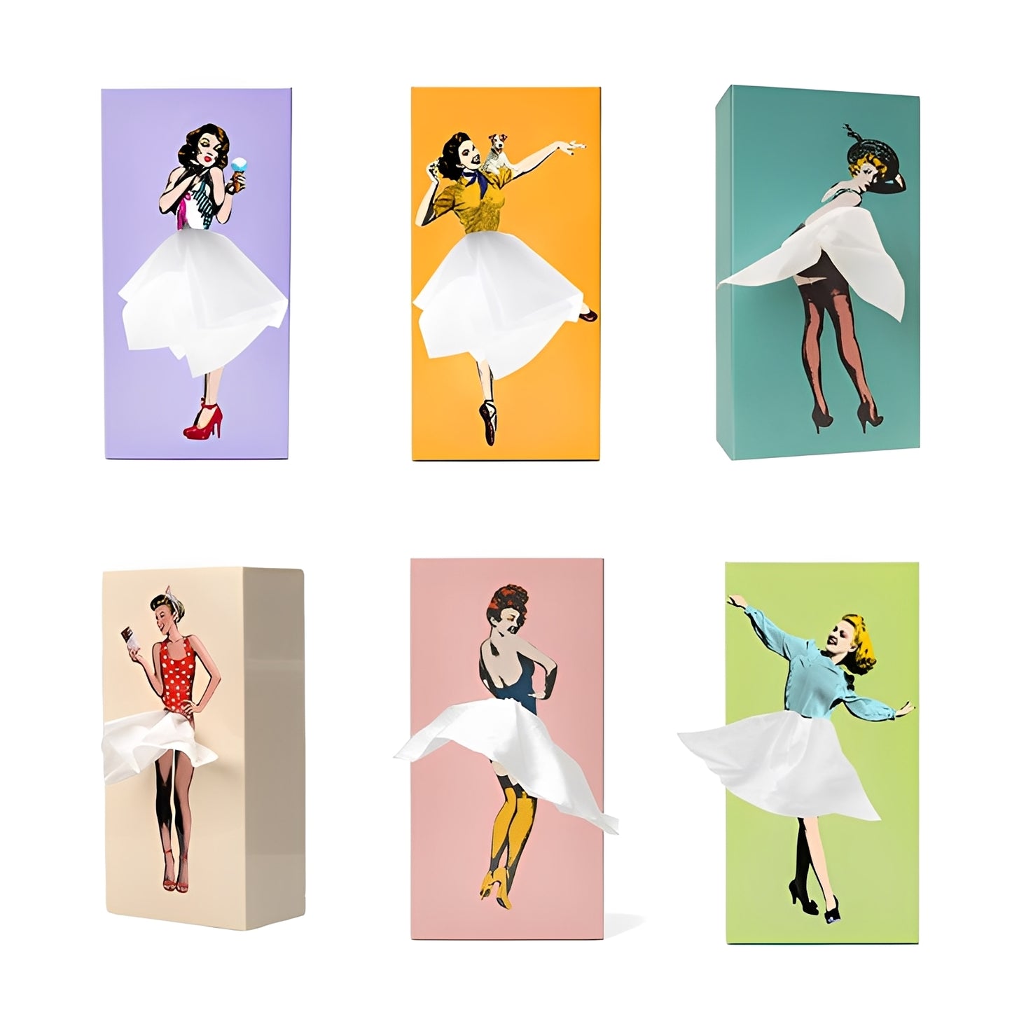 Mira – Taschentuchbox im Tutu-Design