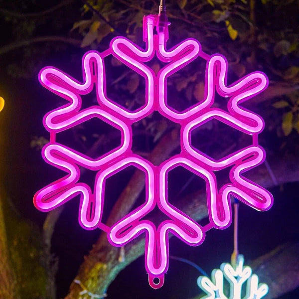 Yukina – Weihnachts-LED-Schneeflockenlicht