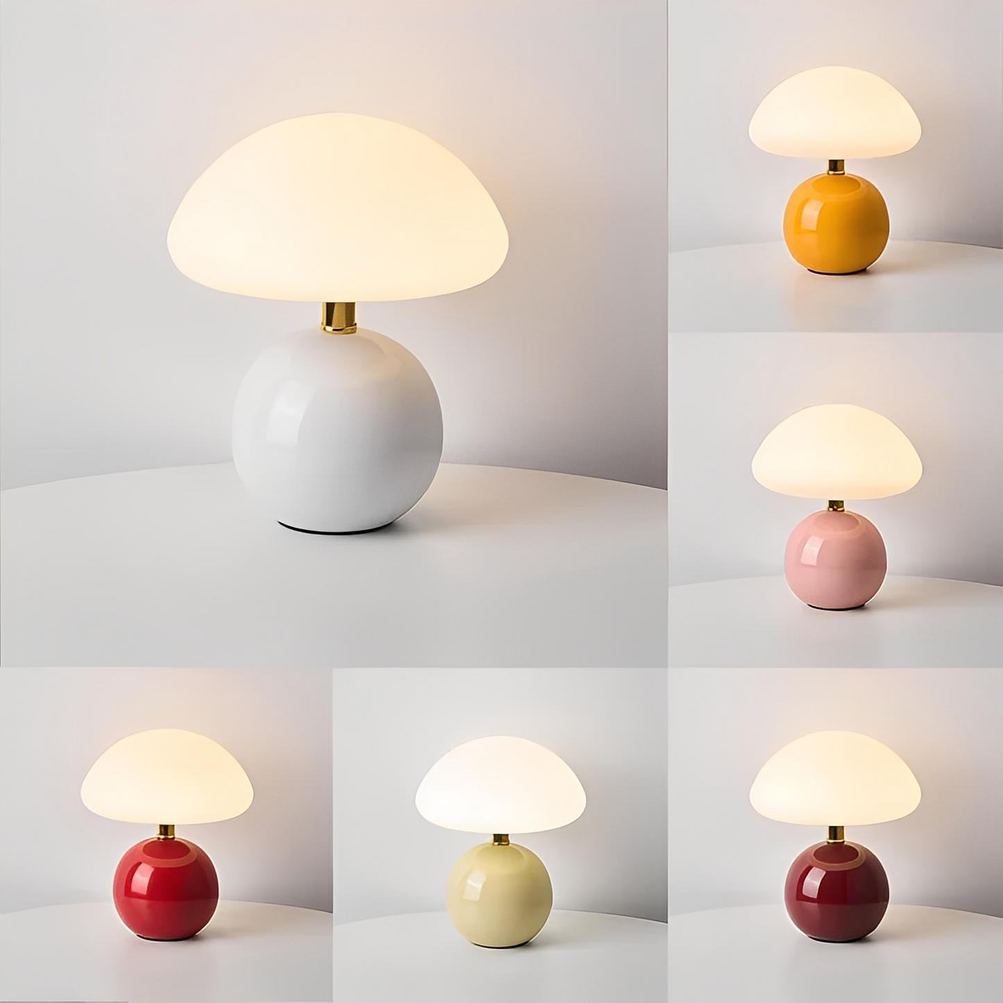 Miyu – Pilz-Tischlampe