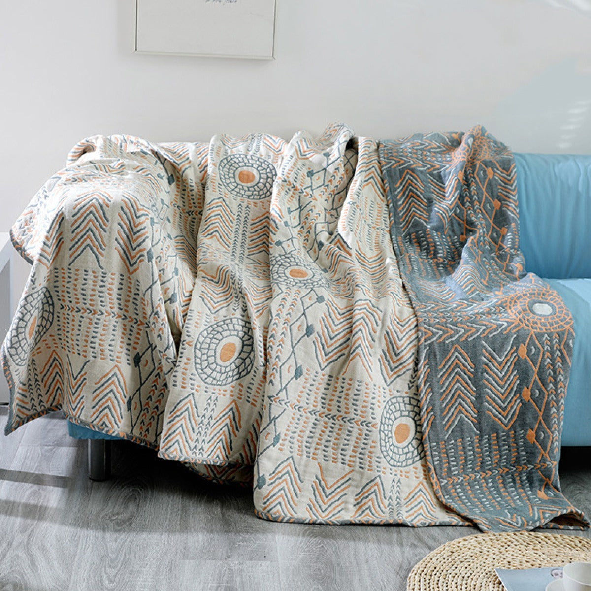Akira – Japanische Sofa-Toweldecke