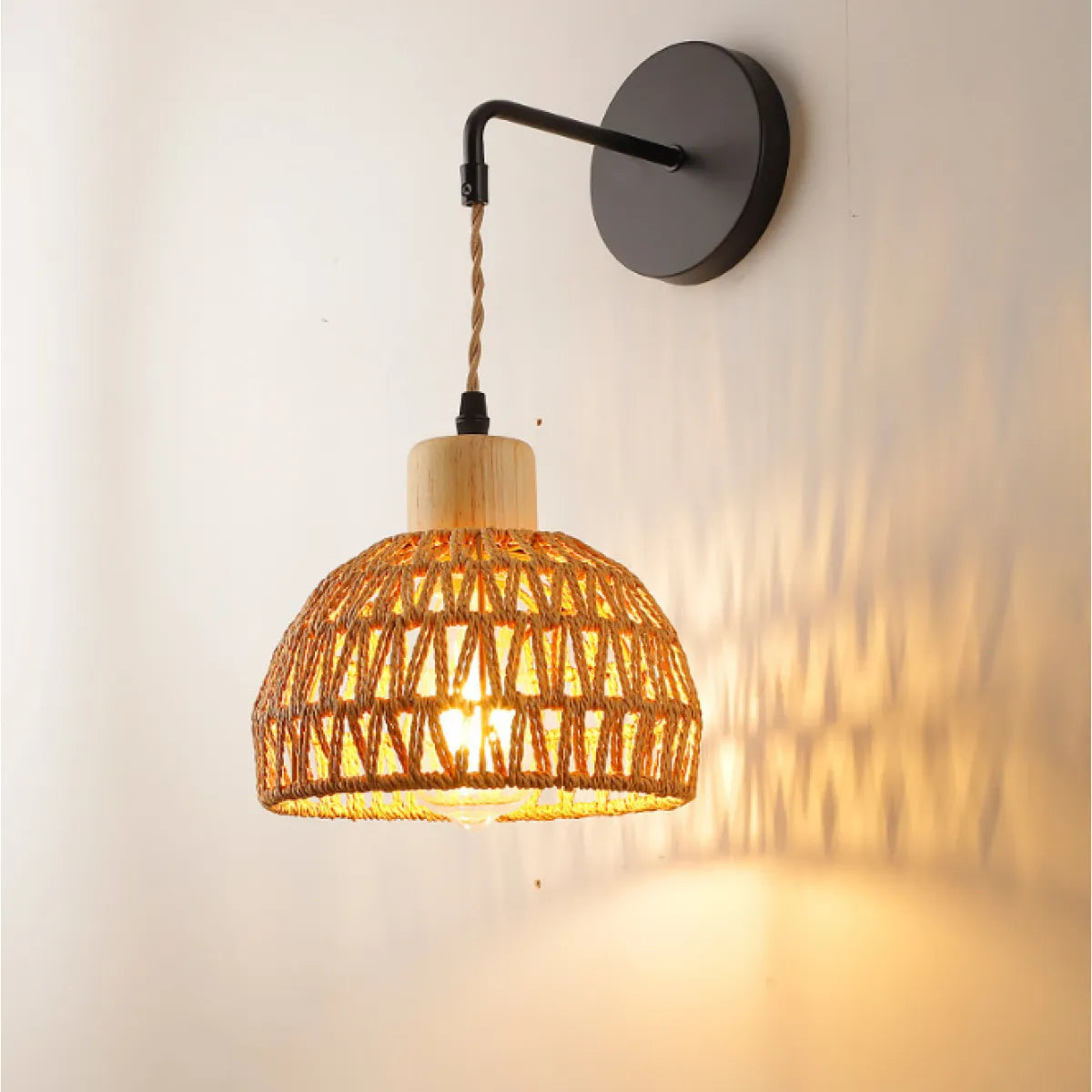 Vireo – Moderne rustikale Wandlampe