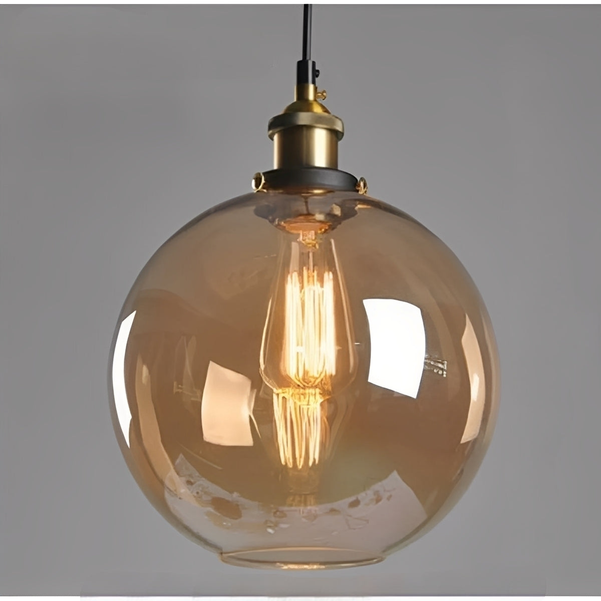Norvella – Nordic Retro Glas-Pendelleuchte