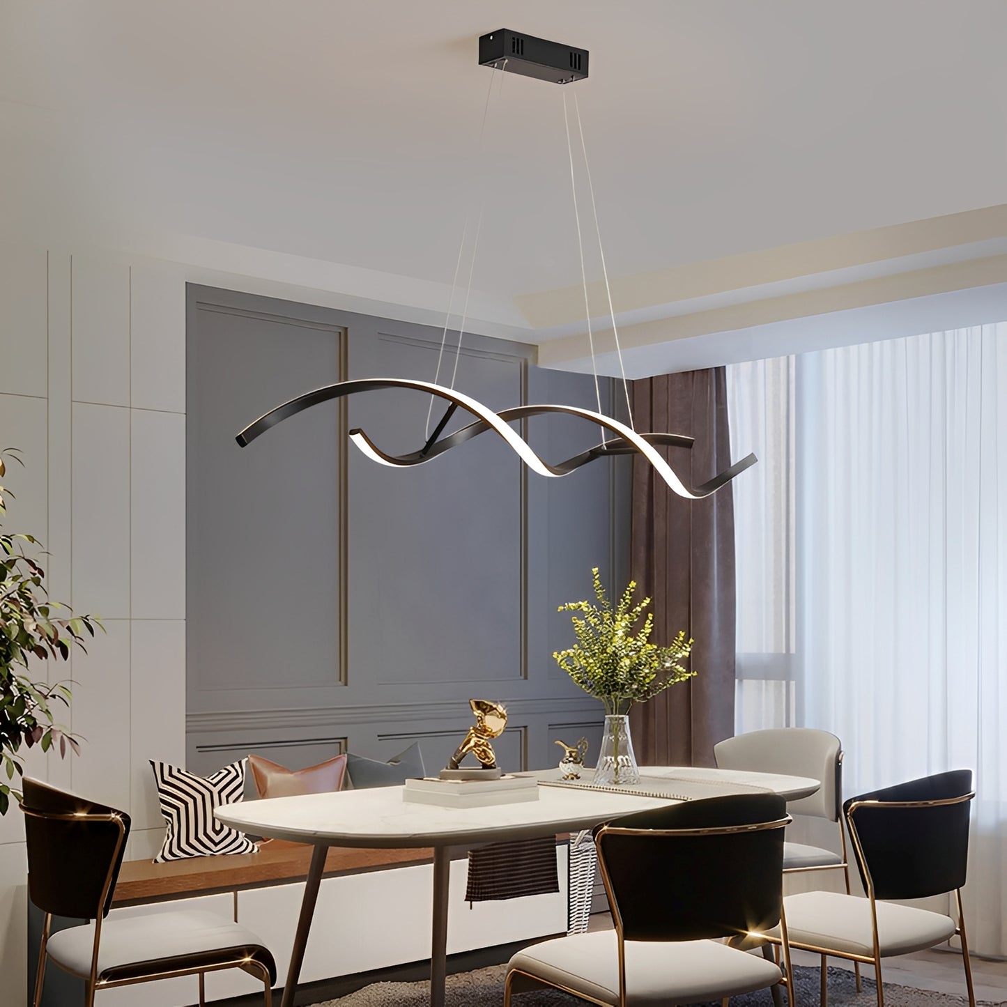 Skandor – Postmoderne skandinavische LED-Pendelleuchte