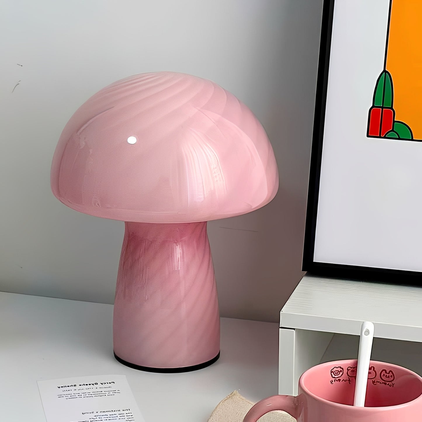 Alba – Nordische Champignon-Tischleuchte