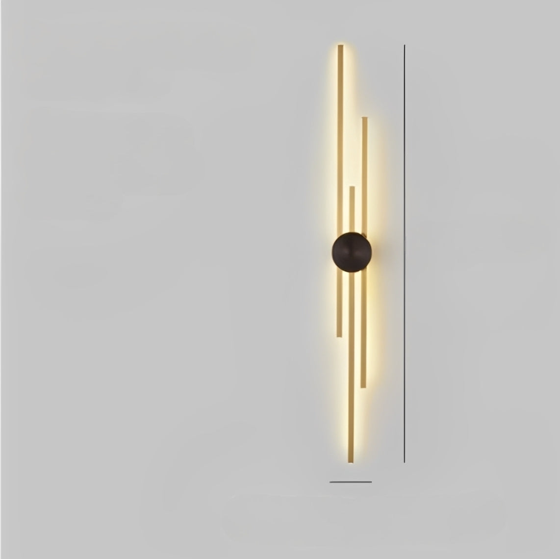Ray – Elegante Kupfer-Wandlampe