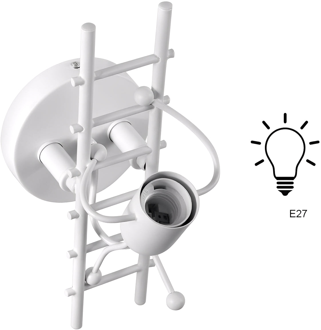 Nerio – Moderne Treppenform Wandleuchte