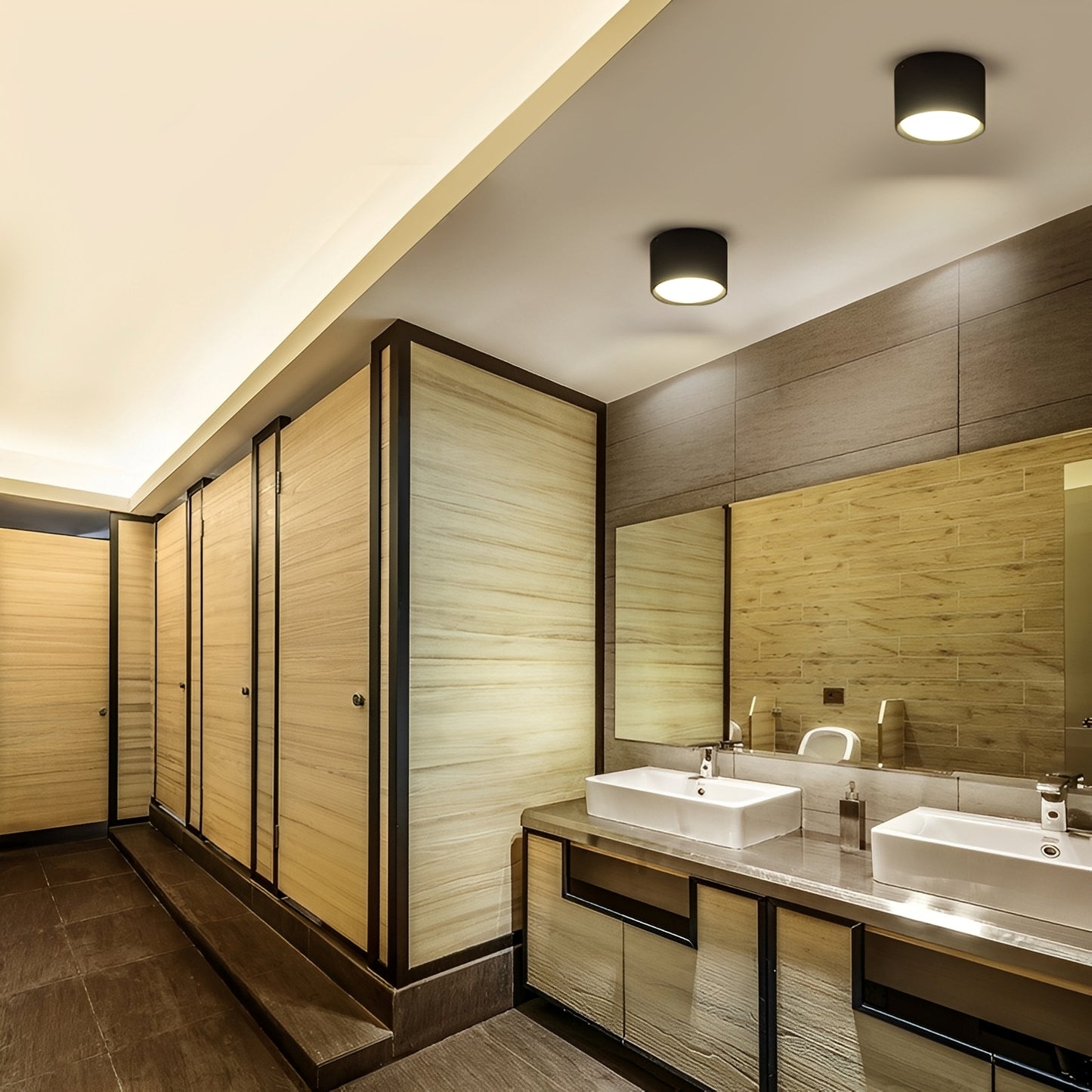 Norex – LED-Aufbau-Deckenleuchte