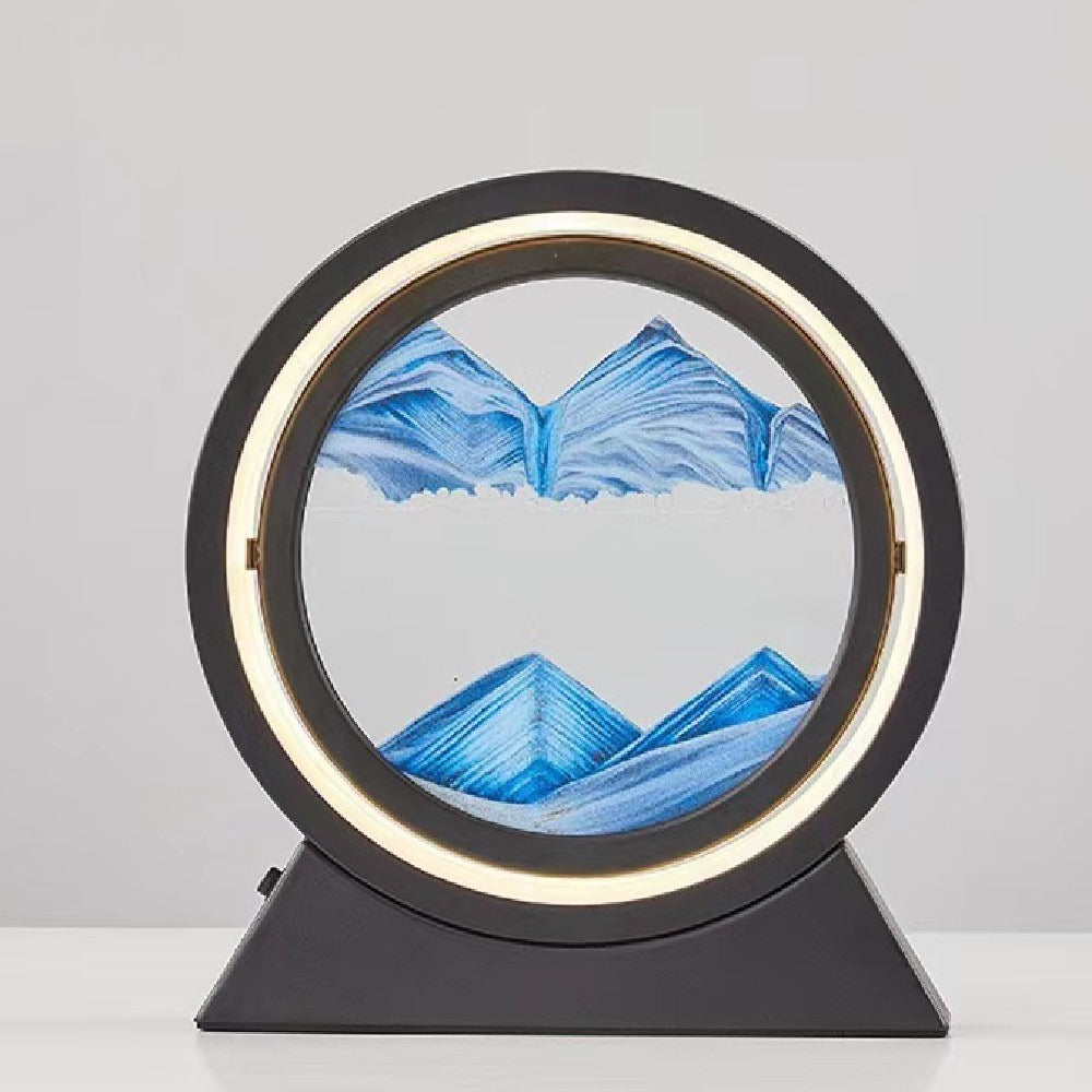 Elsa – Moderne Sanduhr-Lampe
