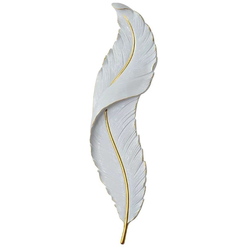 Yasmin – Moderne Wandlampe in Federform