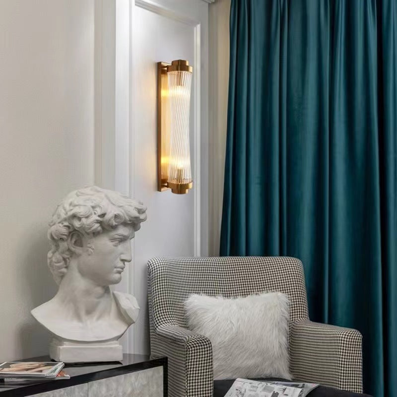 Elvara – Luxuriöse LED Kristall-Wandlampe