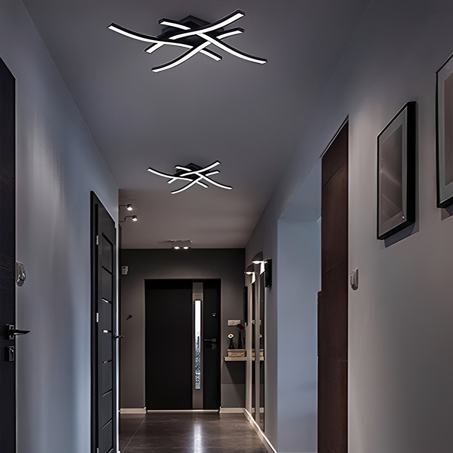 Wengel – Kreative LED-Deckenleuchte