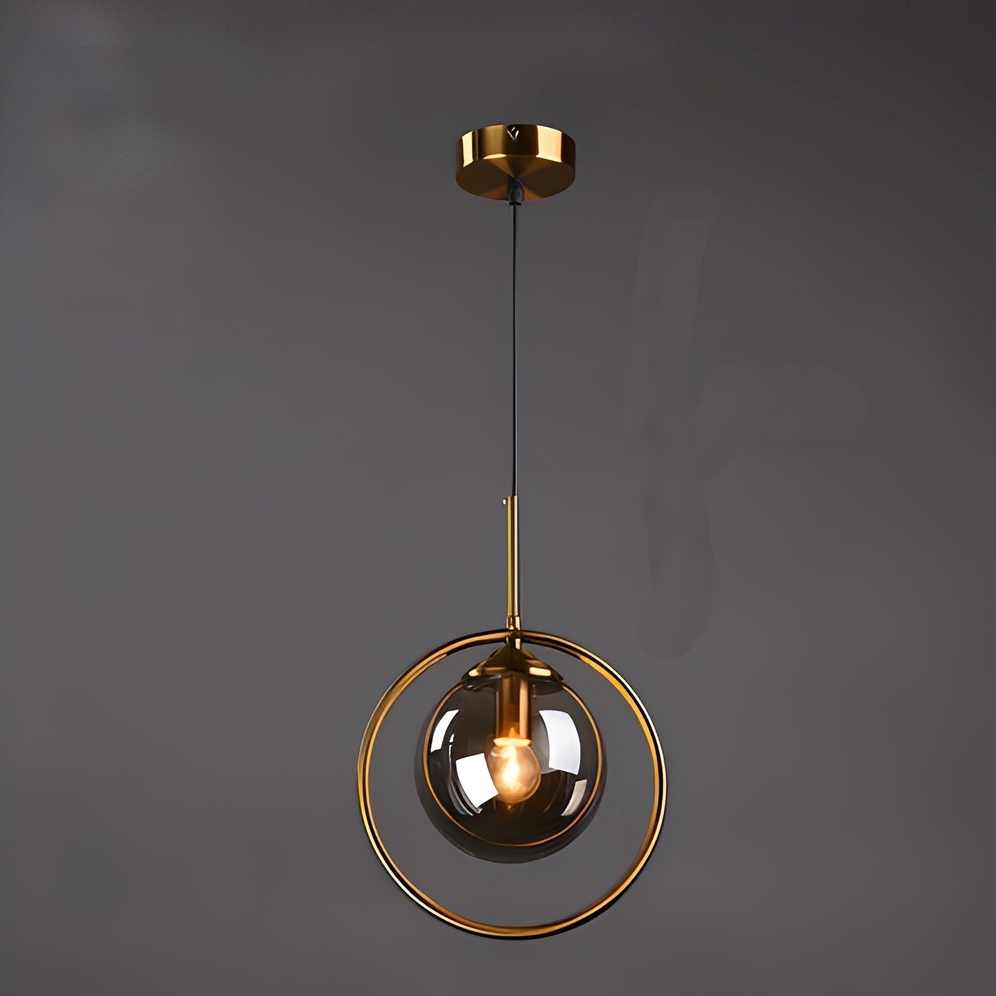Elvara – Glas-Pendelleuchte mit Einzellicht