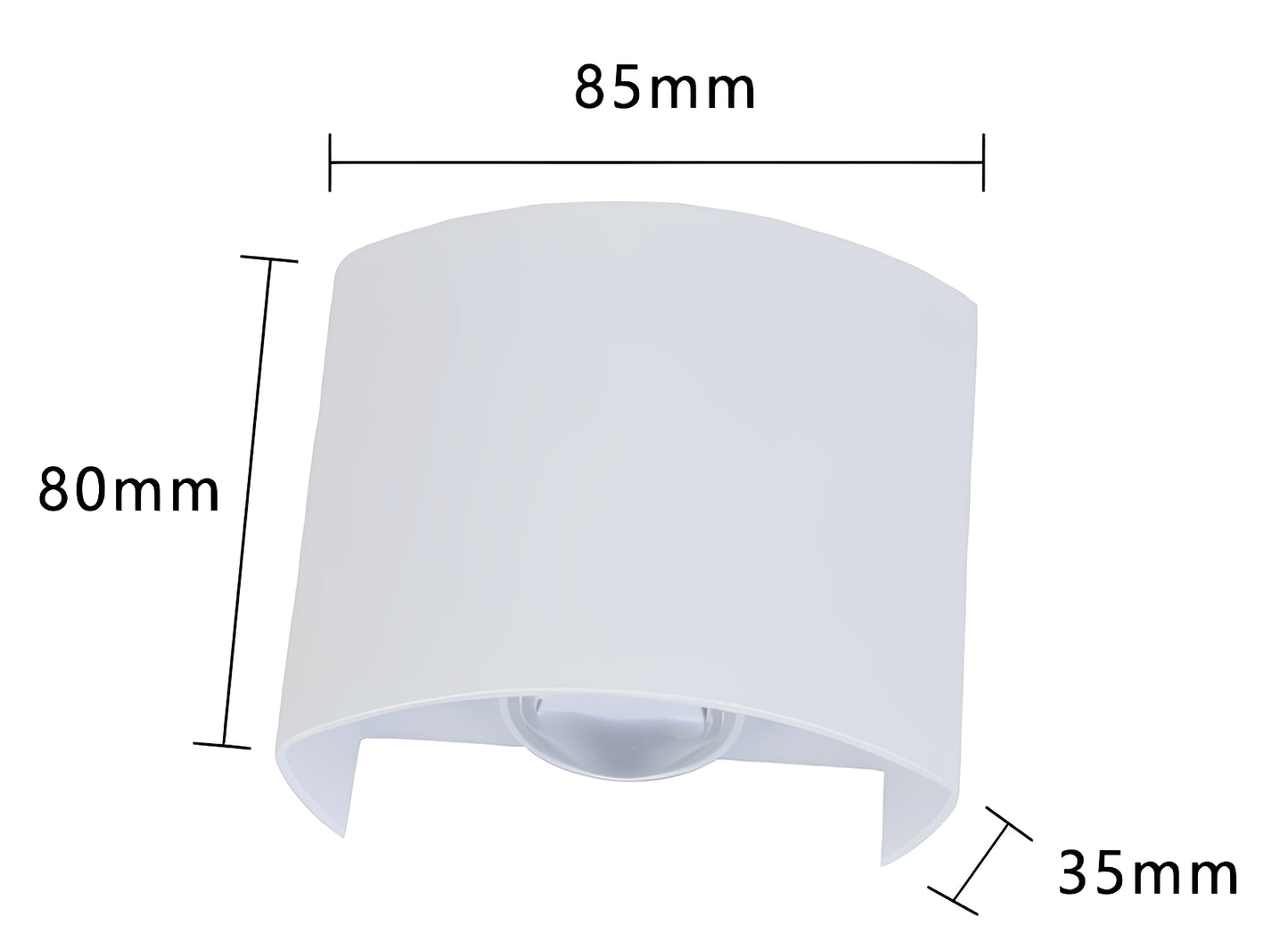 Alva – Regenfeste LED Wandlampe
