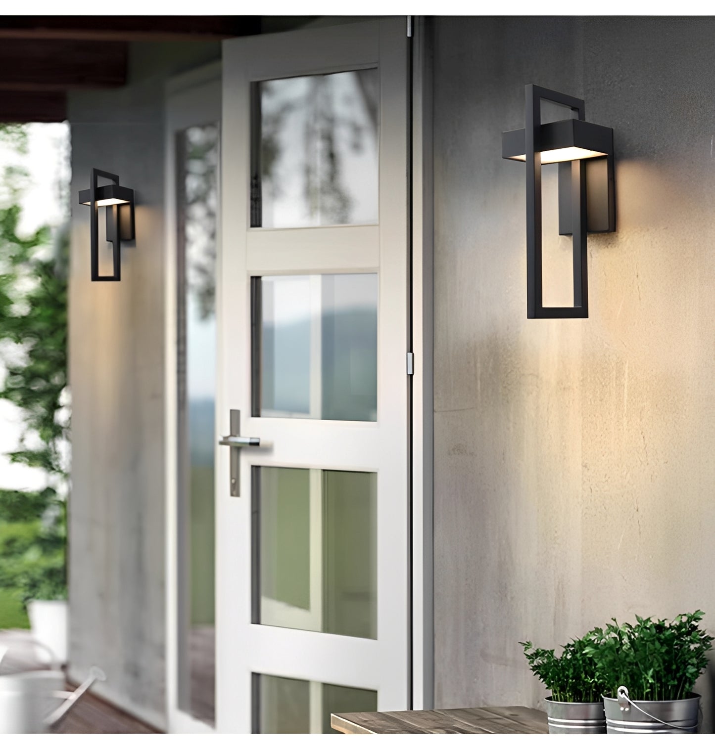 Avero – Moderne LED-Außenwandleuchte
