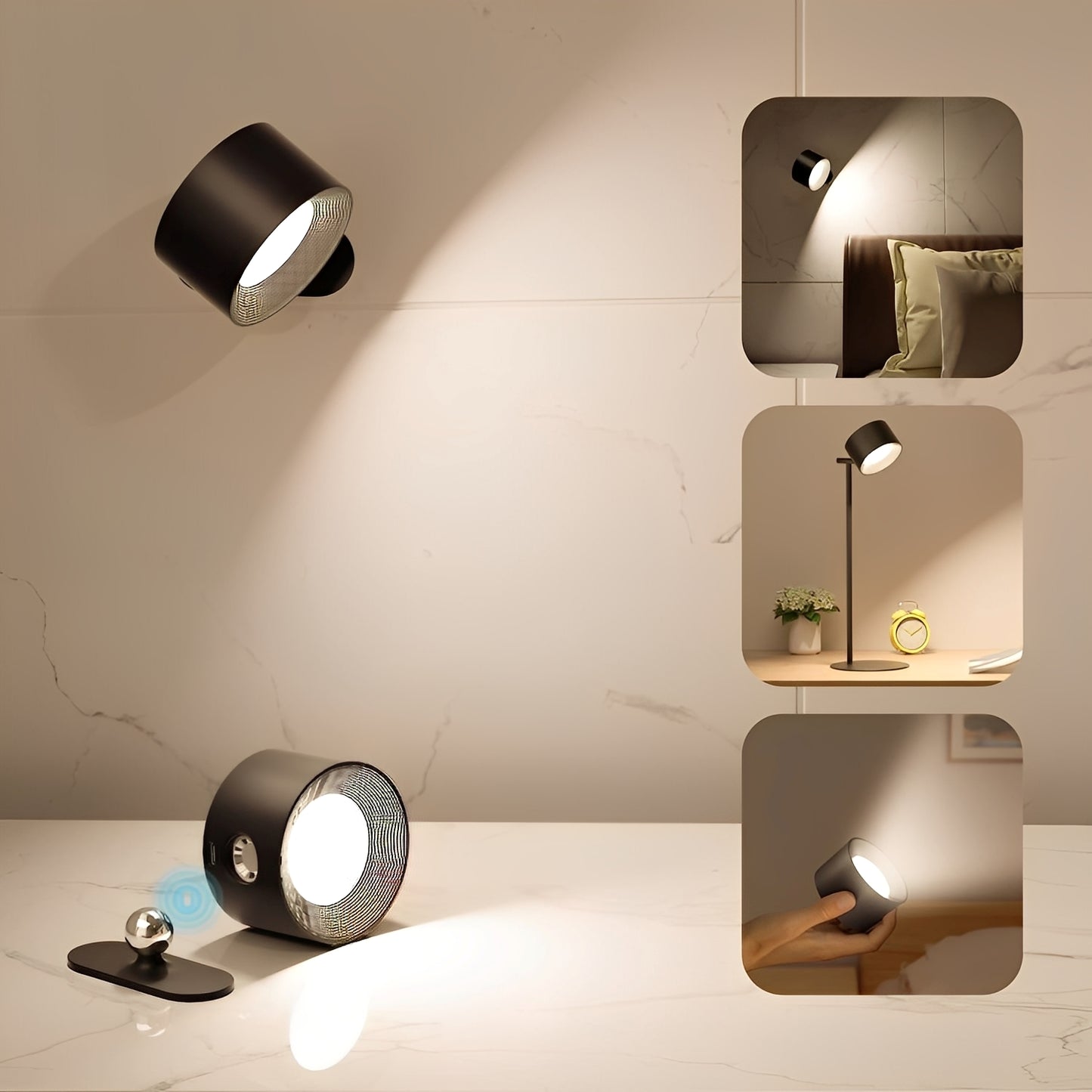 Magno – Magnetische Touch-Wandlampe