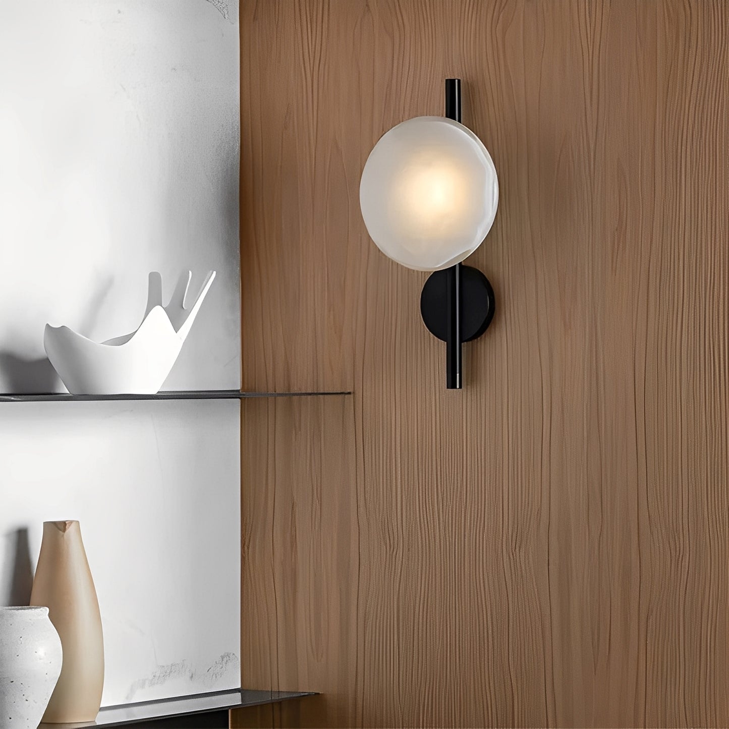 Isabelle – Glas Art Wandleuchte