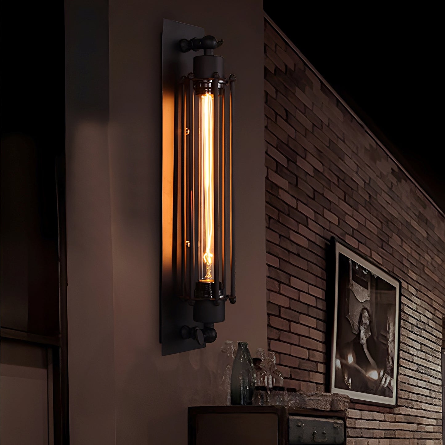 Kaya – Industrielle Retro Wandleuchte