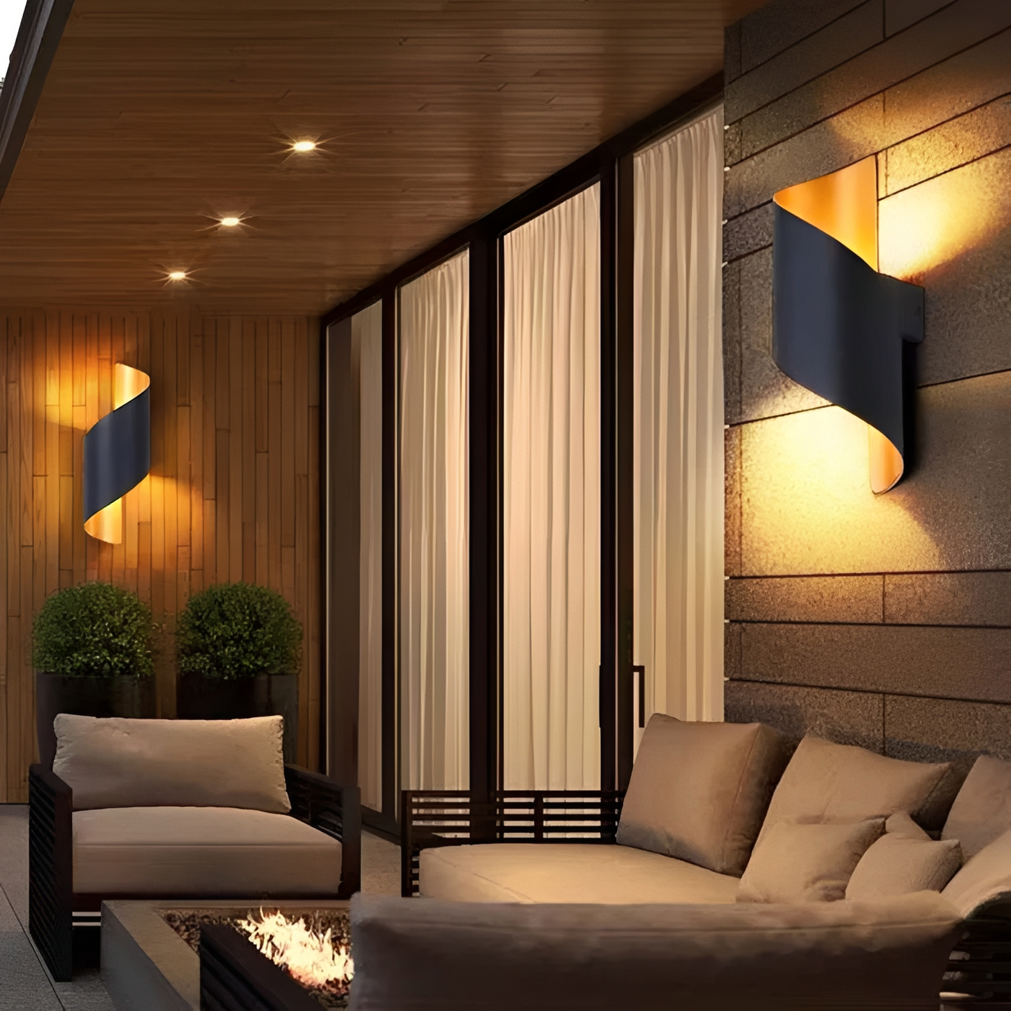 Induro – Wasserdichte LED-Wandleuchte