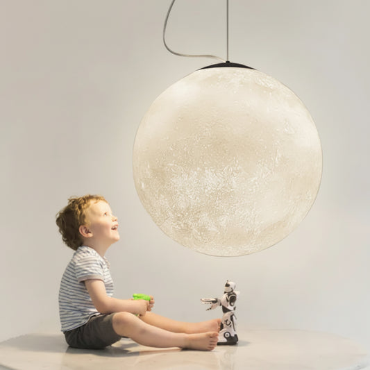 Galaktischer 3D-Mond-Kronleuchter