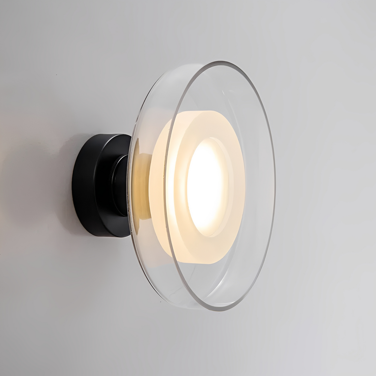 Shane – Nordic Minimalistische Glas LED Wandleuchte