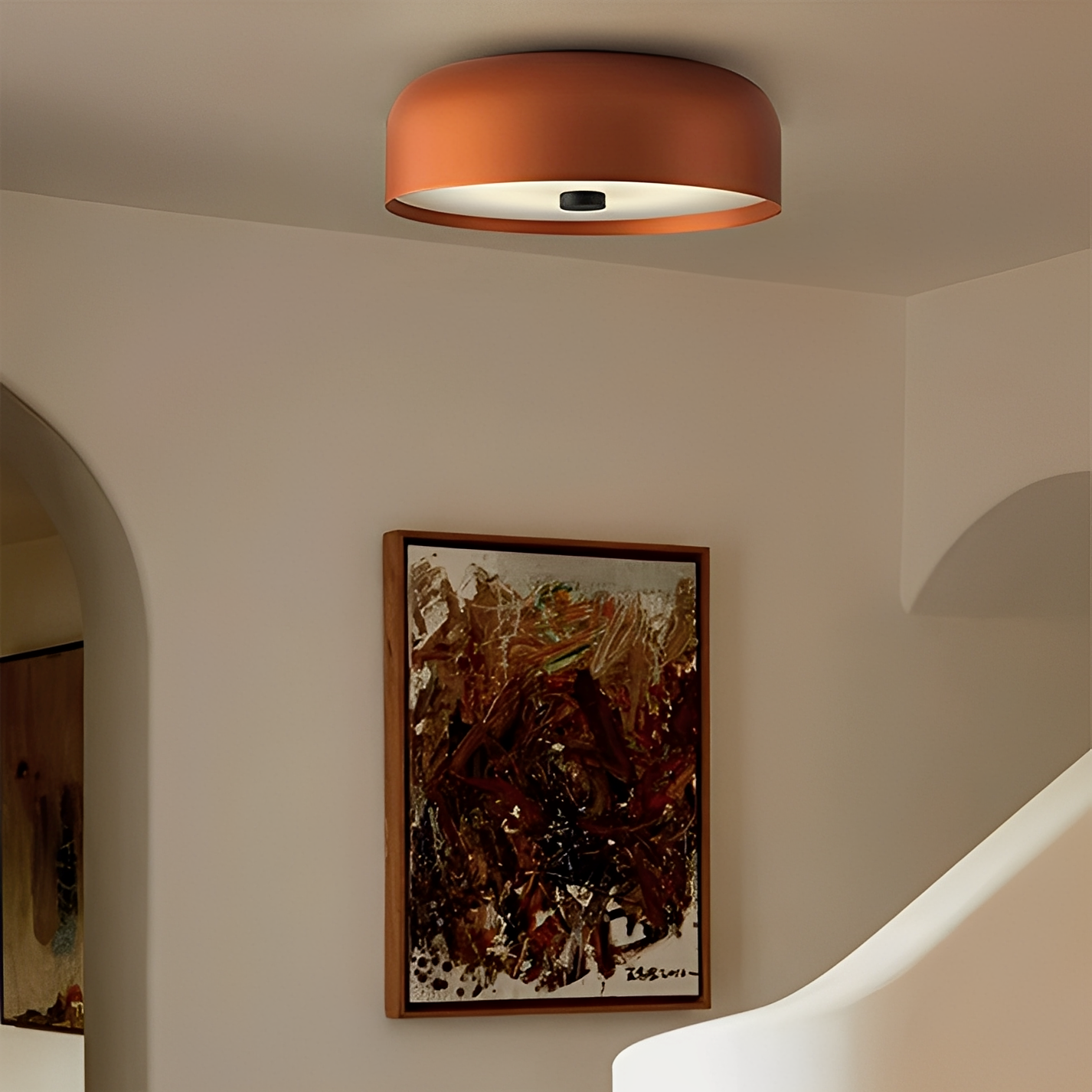 Tasha – Italienische Runde Minimalistische Deckenlampe