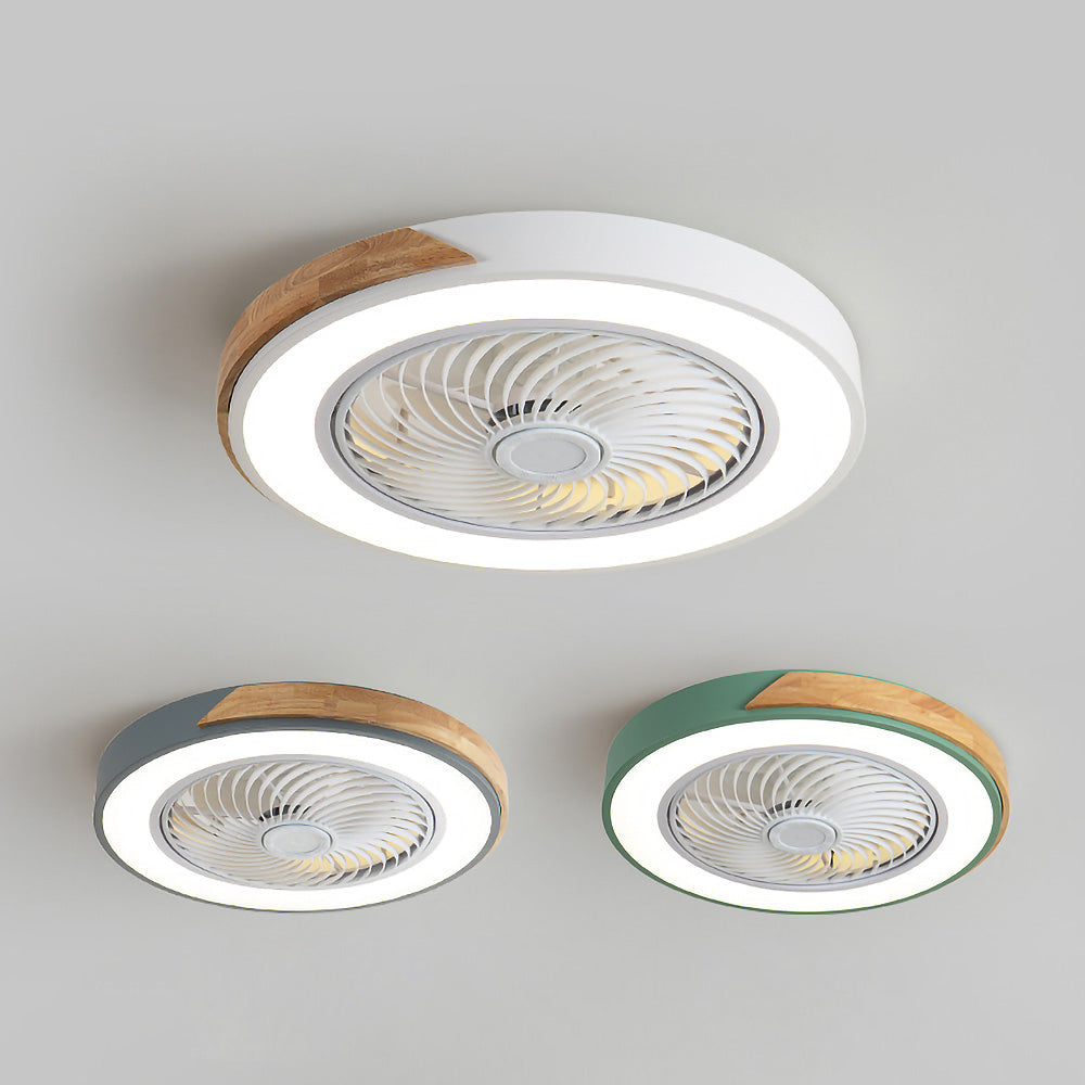 Aeron – Rotierende Deckenventilator-Leuchte